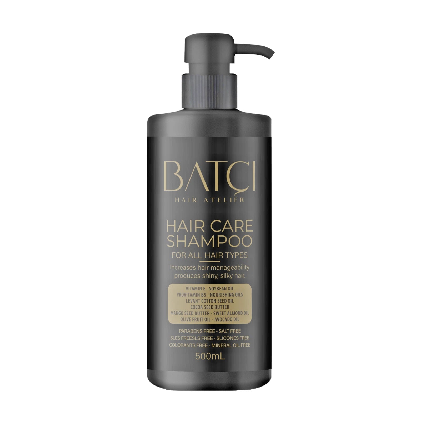 BATCI GOLD LABEL HAIR CARE PROVITAMIN SHAMPOO PARABEN AND SULFATE-FREE (500ML)