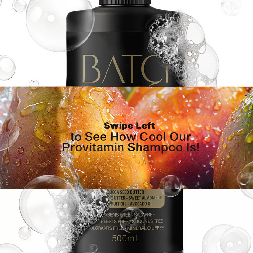 BATCI GOLD LABEL HAIR CARE PROVITAMIN SHAMPOO PARABEN AND SULFATE-FREE (500ML)