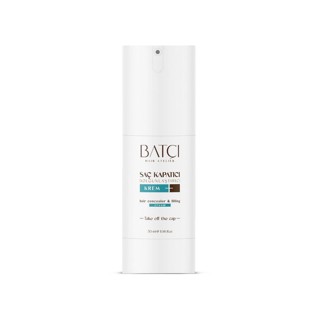 BATCI HAIR CONCEALER - CREAM FOR BALD SPOTS &amp; THINNING HAIR (WATERPROOF)