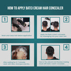 BATCI HAIR CONCEALER (3) - CREAM FOR BALD SPOTS & THINNING HAIR (WATERPROOF)
