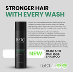 BATCI ANTI HAIR LOSS SHAMPOO REDUCES SHEDDING & PROMOTES THICKER HAIR GROWTH