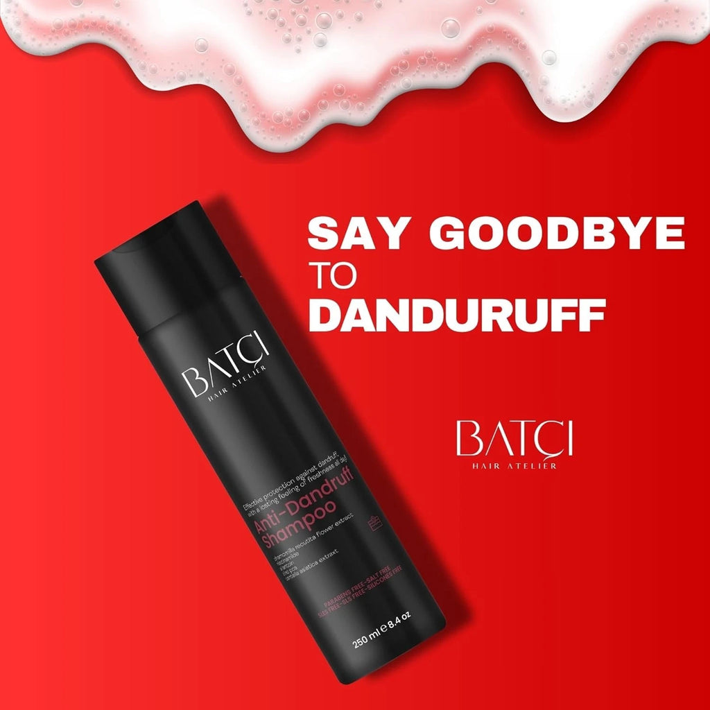 BATCI ANTI-DANDRUFF SHAMPOO, SOOTHES ITCHY SCALP & REDUCES FLAKES