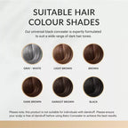 BATCI HAIR CONCEALER (3) - CREAM FOR BALD SPOTS & THINNING HAIR (WATERPROOF)
