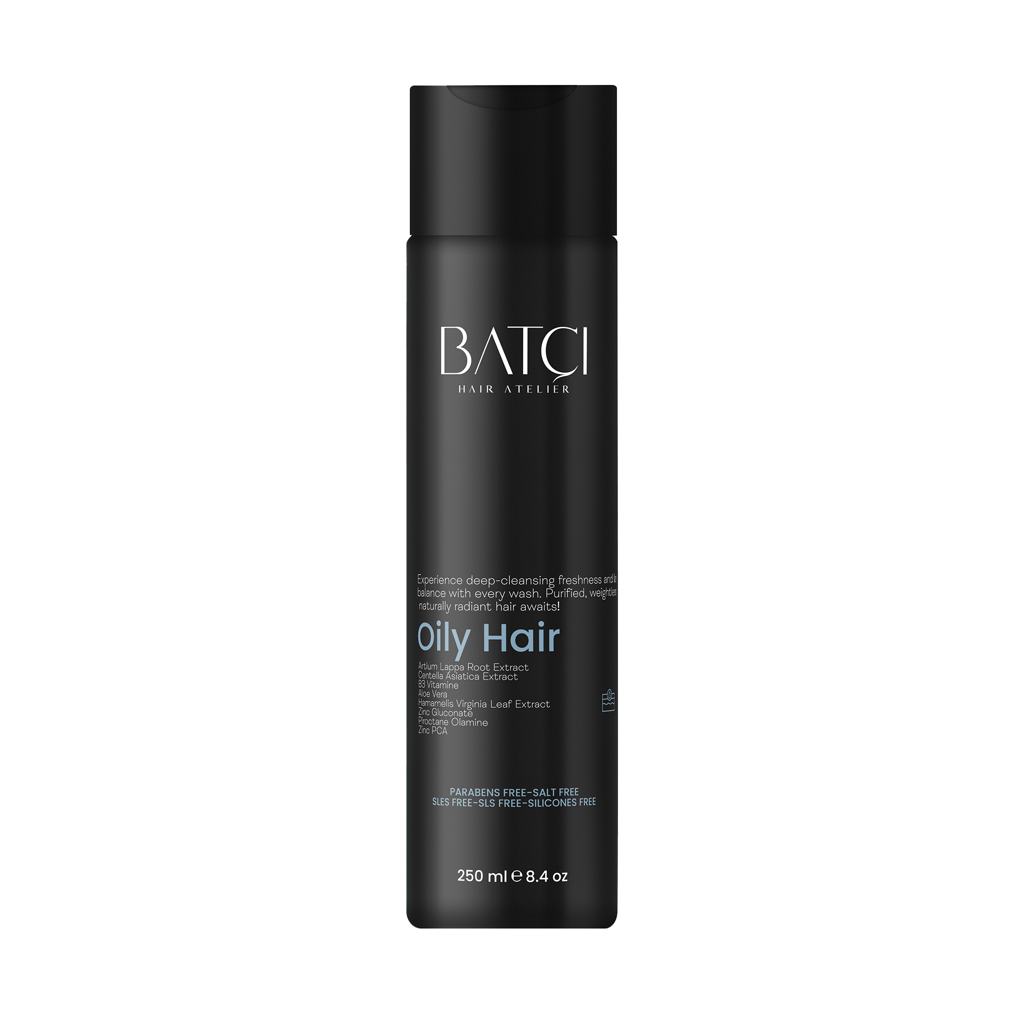BATCI SHAMPOO FOR OILY HAIR BALANCES EXCESS SEBUM MAINTAIN CLEAN &amp; HEALTHY SCALP